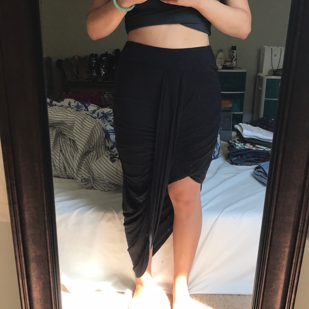 Free People asymmetric skirt